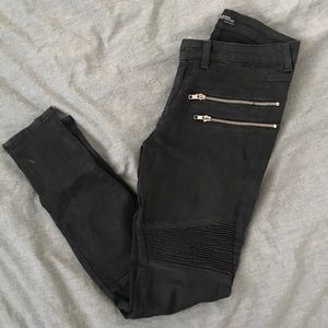 Zara Women Moto Jeans